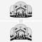 Glitzhome® 48" Christmas Metal Mesh Silhouette Nativity Scene Screen